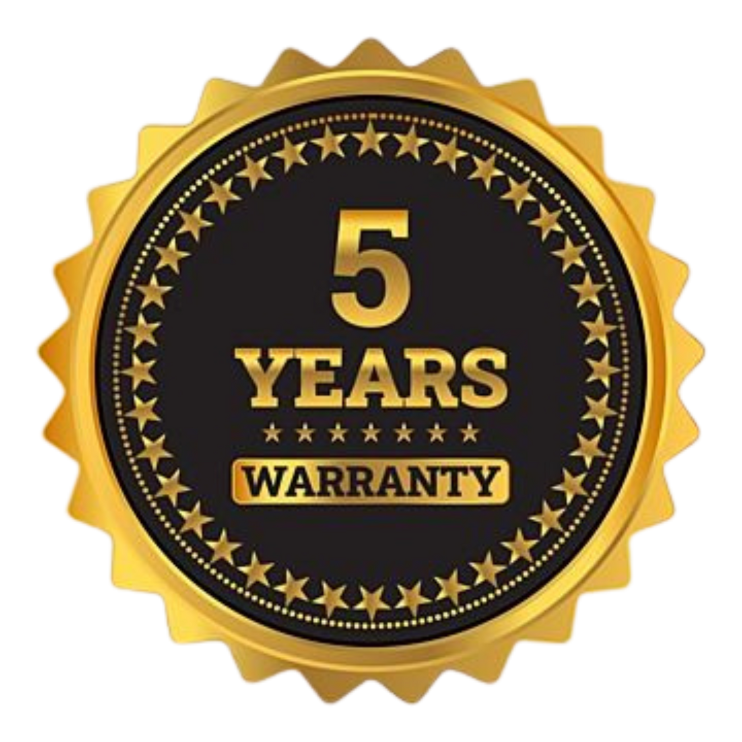 Extended 5 years warranty