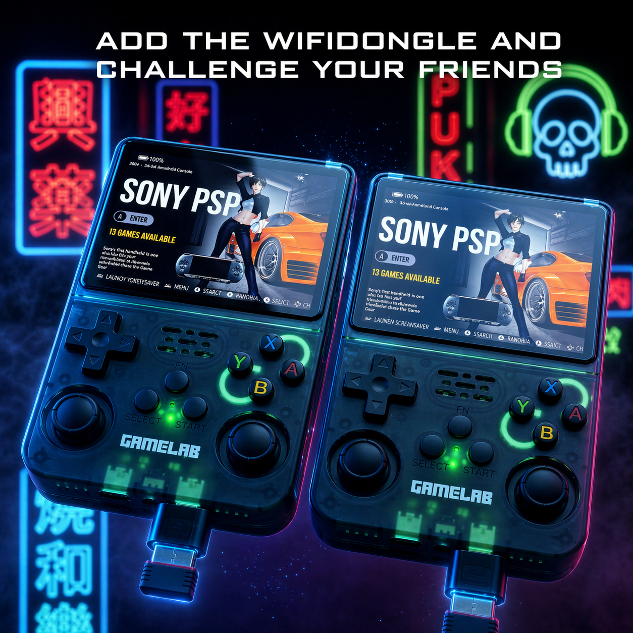 Relive Your Best Childhood Games. All In One Handheld.